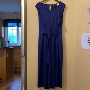 Royal Blue Sleeveless Jumpsuit